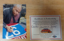 Dexter Lawrence New York Giants autographed Nike jersey COA photo signing