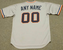 Any Name & Number Customized 1980’s Detroit Tigers Official MLB Majestic jersey gray