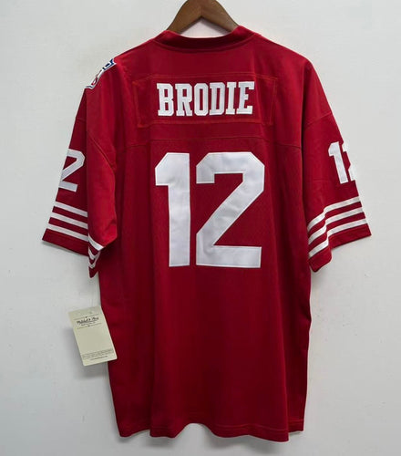 John Brodie 1969 San Francisco 49ers Jersey Mitchell & Ness