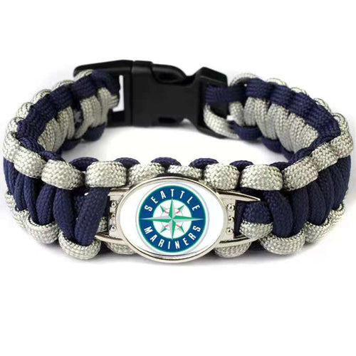 Seattle Mariners snap clasp bracelet