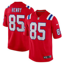 Hunter Henry New England Patriots Official NFL NIKE Jersey Red
