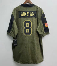 Troy Aikman Dallas Cowboys military salute to service Official NFL Nike Jersey