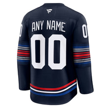 New York Rangers Any Name and Number Official NHL customized jersey Navy blue