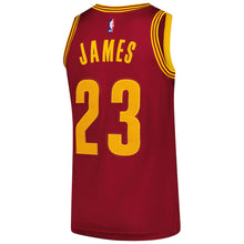 Lebron James YOUTH KIDS 2015-16 Cleveland Cavaliers Mitchell& Ness Jersey