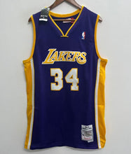 Shaquille O’Neal Los Angeles Lakers Official l NBA Mitchell & Ness Jersey purple