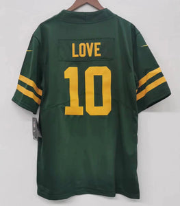 Jordan Love Green Bay Packers Jersey Nike retro