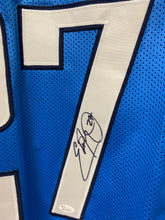 Eddie George Houston Oilers Tennessee Titans autographed jersey JSA Witnessed COA