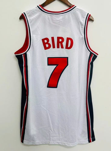 Larry Bird 1992 USA Dream Team Jersey Mitchell & Ness White