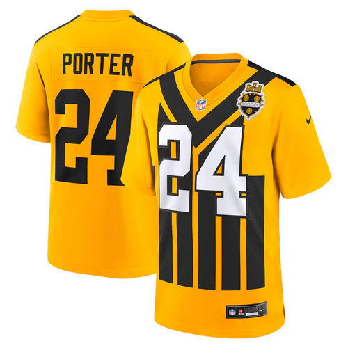 Joey Porter Jr. Youth Kids Pittsburgh Steelers Official NFL Nike Alternate Jersey