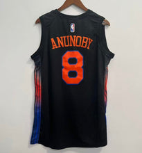 OG Anunoby YOUTH KIDS New York Knicks Official NBA Jersey Black
