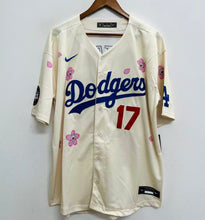 Shohei Ohtani Los Angeles Dodgers Official MLB Nike jersey flowers