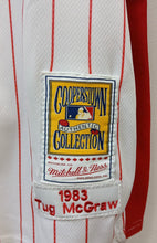 Tug McGraw Philadelphia Phillies 1983 Jersey Mitchell & Ness Phillies Phanatic patch