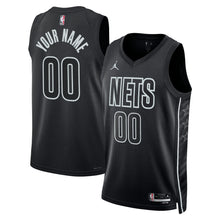 Choose Any NAME and NUMBER customized Brooklyn Nets Official NBA Jordan brand Jersey