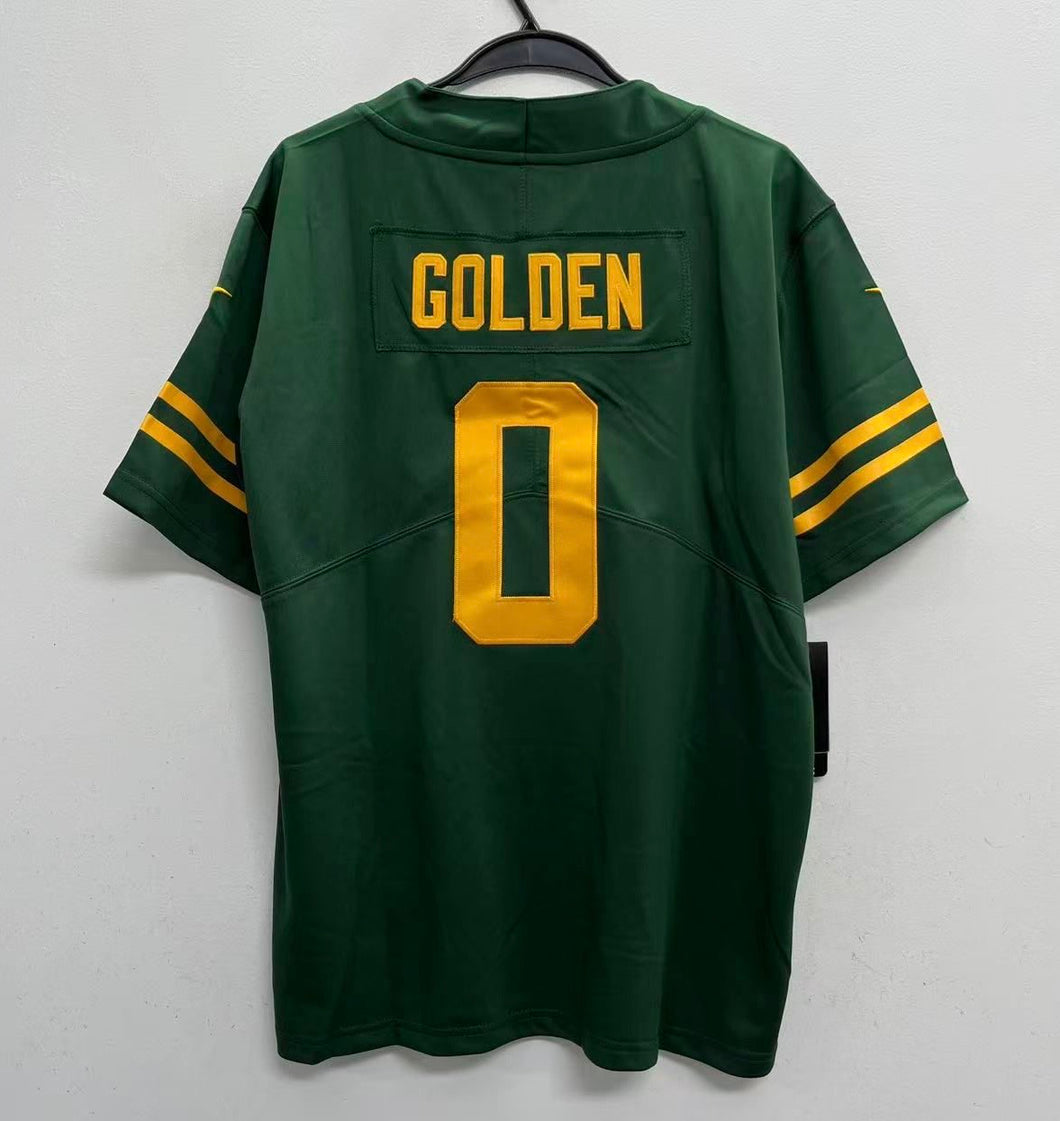 Matthew Golden YOUTH KIDS Green Bay Packers Official NFL alternate Jersey