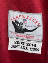 Santana Moss Washington Redskins Commanders  Mitchell & Ness Jersey