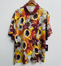Washington Redskins Official NFL Floral Palm shirt