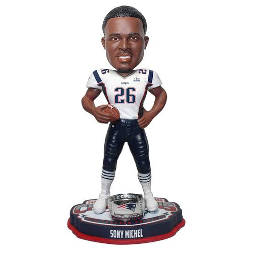 Sony Michel New England Patriots Bobblehead Forever Collectibles