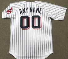 Any Name & Number Customized 1970 pinstripes  Cleveland Indians Official MLB jersey Majestic