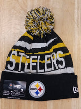 Pittsburgh Steelers NFL New Era winter Hat with Pom Pom