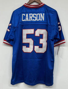 Harry Carson New York Giants Jersey Blue