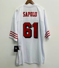 Jesse Sapolu 1994 San Francisco 49ers Jersey Mitchell & Ness white