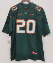 Ed Reed Miami Hurricanes Jersey Green