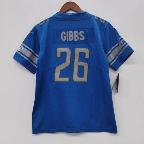 Jahmyr Gibbs YOUTH Detroit Lions Jersey Nike