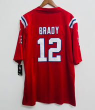 Tom Brady New England Patriots Official NFL Jersey Nike Red