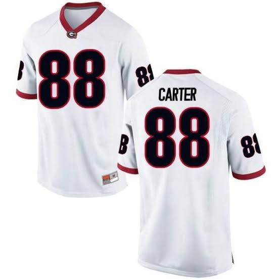 Jalen Carter Georgia Bulldogs Official NCAA Jersey Nike white