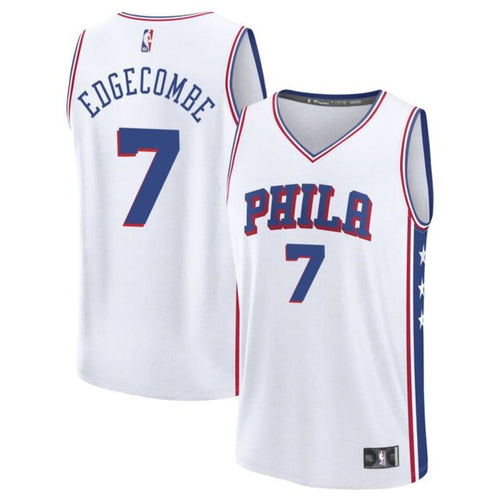 V. J. Edgecombe Philadelphia 76ers Official NBA Jersey white
