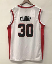 Stephen Curry Davidson Official NCAA Nike jersey white