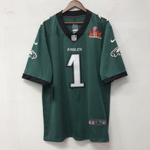 Jalen Hurts Philadelphia Eagles green official NFL NIKE Super Bowl Jersey