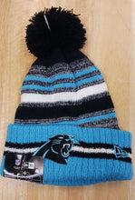 Carolina Panthers NFL New Era winter knit Hat with Pom Pom