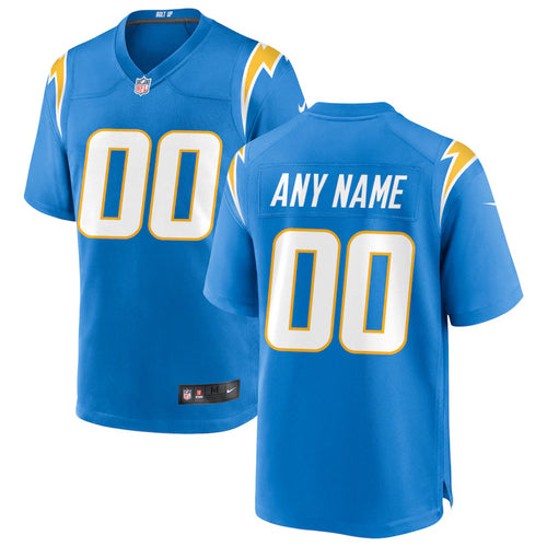 Any name & Number San Diego Chargers Official NFL Nike Jersey