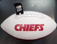 Kansas City Chiefs Full Size logo Autograph Signature Football