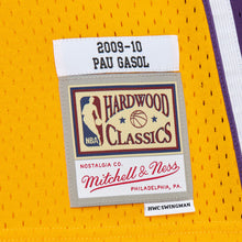 Pau Gasol Los Angeles Lakers 2009 - 2010 Official NBA Jersey Mitchell & Ness