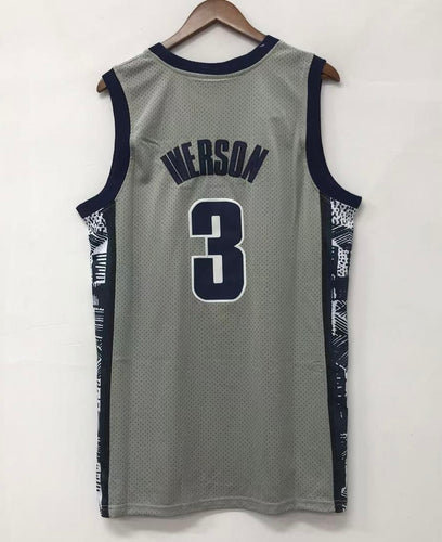 Allen Iverson Georgetown Hoyas Official NCAA Mitchell & Ness Jersey