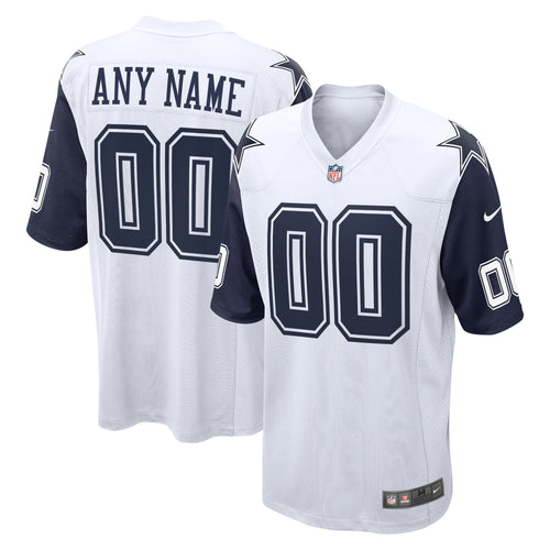 Dallas Cowboys Any Name & Number customized YOUTH KIDS Official NFL alternate  Jersey