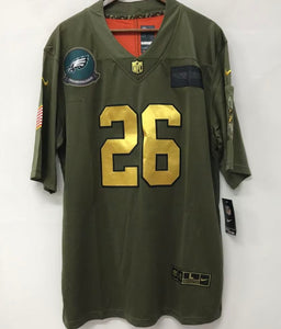 Saquon Barkley Philadelphia Eagles Nike NFL Salute to Service Jersey