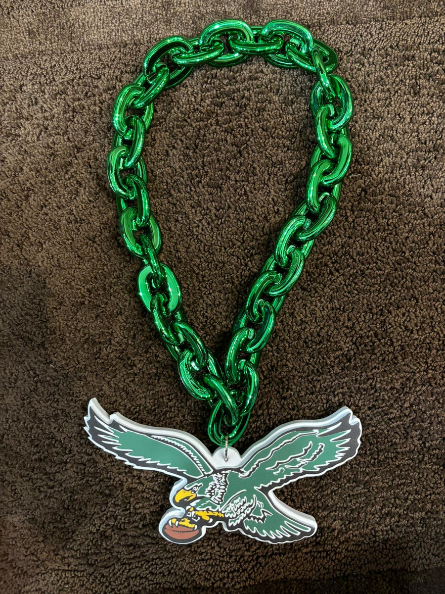 Philadelphia Eagles 3D foam Fan Chain Retro Logo Classic Authentics