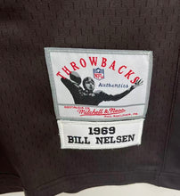Bill Nelsen 1969 Cleveland Browns Official NFL Mitchell & Ness Jersey