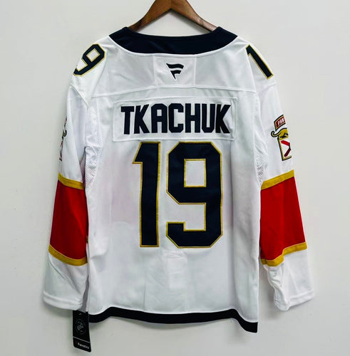 Matthew Tkachuk Florida Panthers Official NHL Fanatics Jersey white