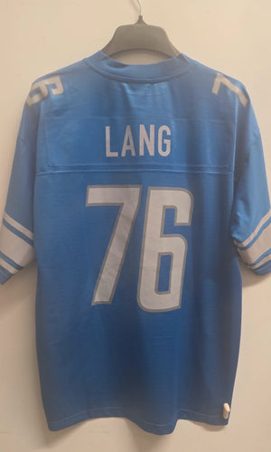 T.J. Lang Detroit Lions Official NFL Jersey