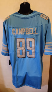 Dan Campbell Detroit Lions Jersey light blue