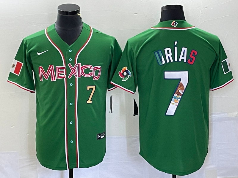 Julio Urias Mexico Baseball Jersey Nike