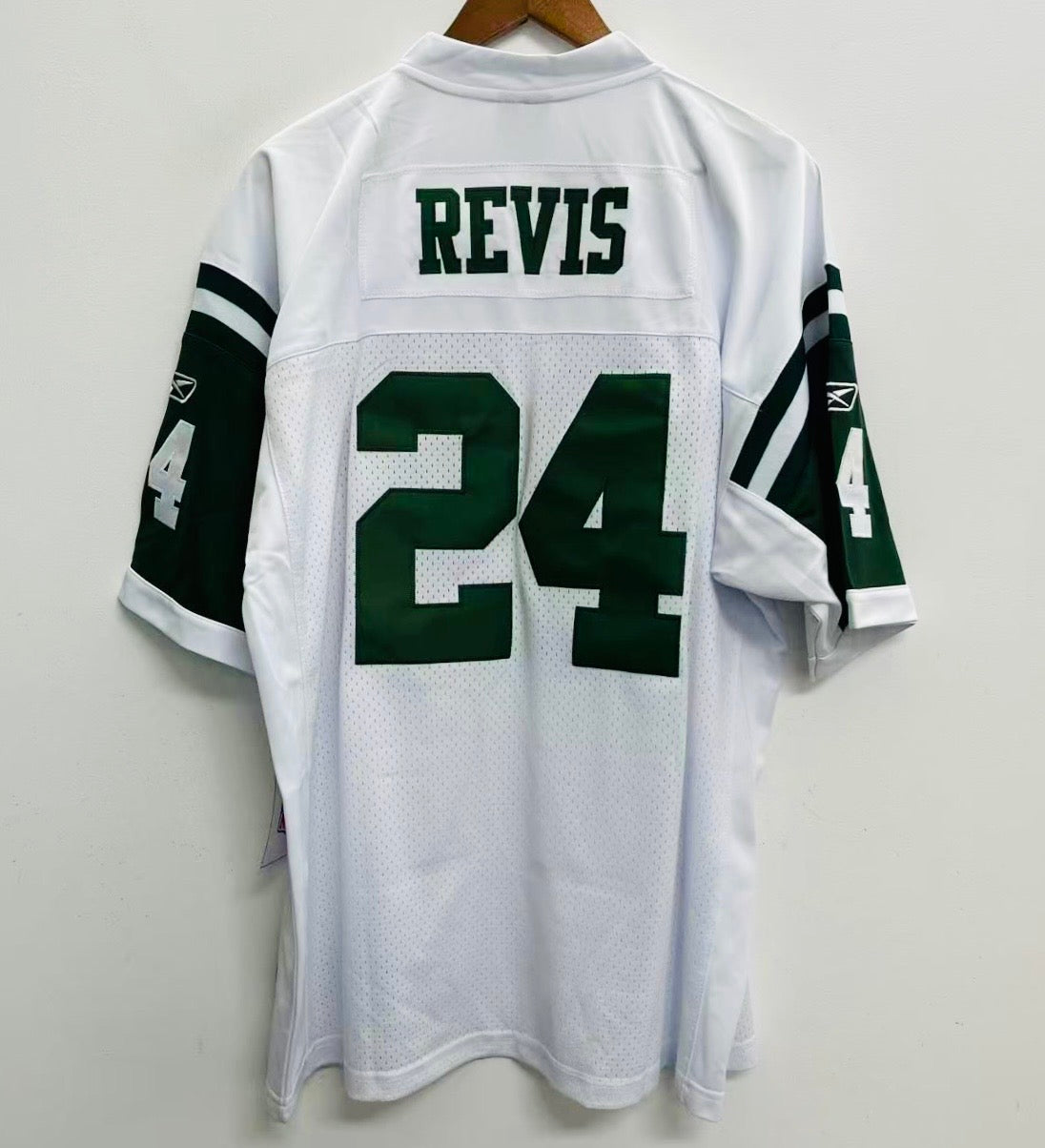 【レアオリジ7】Neal Johnson ニューブリードR&Bモッズ ロカビリー Darrelle Revis New York Jets Official NFL Reebok Jersey – Classic
