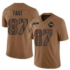 Noah Fant Seattle Seahawks Official NFL Jersey Nike Salute to Service
