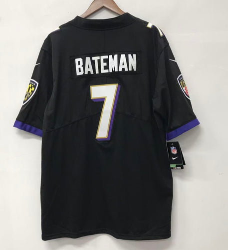 Rashod Bateman Baltimore Ravens Official NFL Jersey Nike