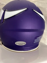Randy Moss Autographed Minnesota Vikings Mini Helmet with COA