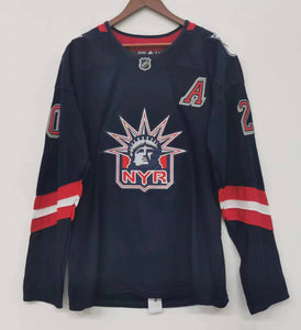 Chris Kreider New York Rangers Jersey Statue of Liberty